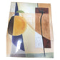 Set of 2 Multicolored Abstract Art Pieces with Wooden Frames Lishui Oak Made Made board Co.  A+ Stuff art print
