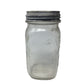 Vintage Clear Glass ATLAS Special Mason Jar w/ Lid - about 7'' tall