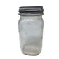 Vintage Clear Glass ATLAS Special Mason Jar w/ Lid - about 7'' tall