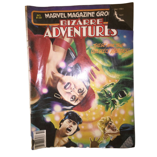 Vintage Collectible Marvel Comic Book - ''Bizarre Adventures''