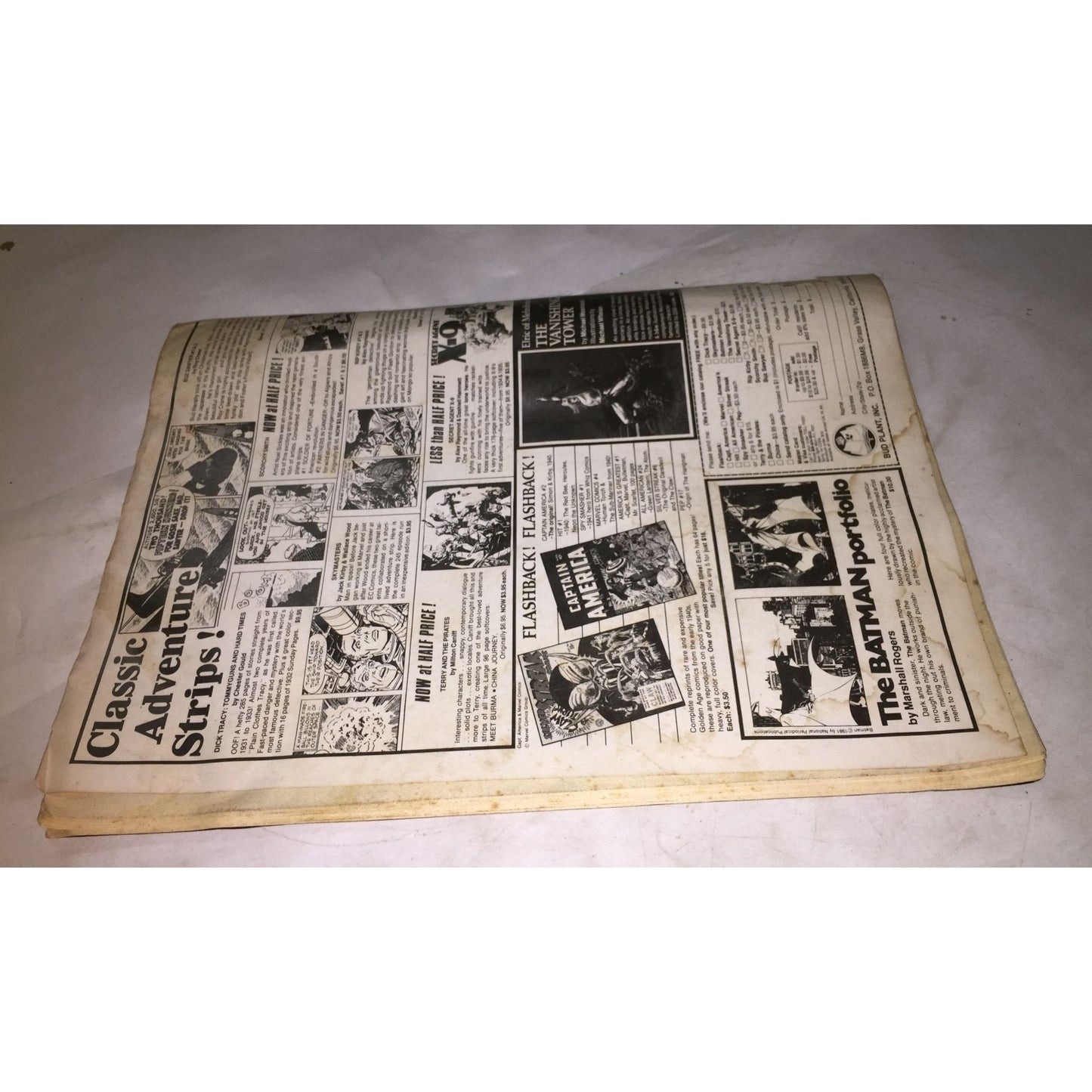 Vintage Collectible Marvel Comic Book - ''Bizarre Adventures''