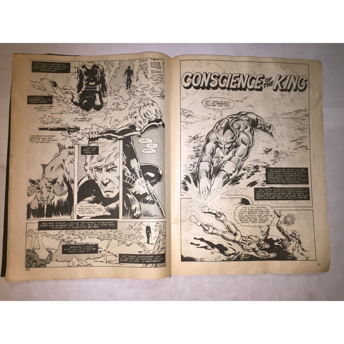 Vintage Collectible Marvel Comic Book - ''Bizarre Adventures''