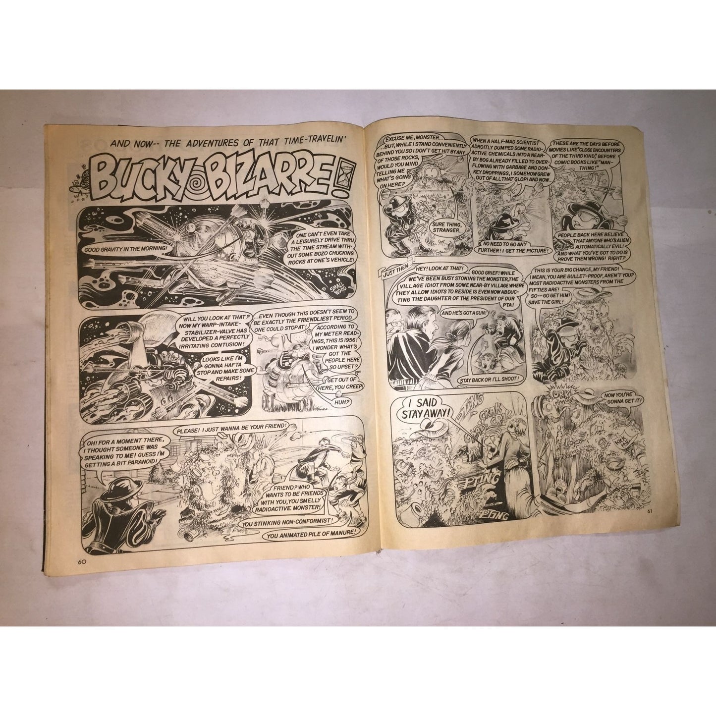 Vintage Collectible Marvel Comic Book - ''Bizarre Adventures''
