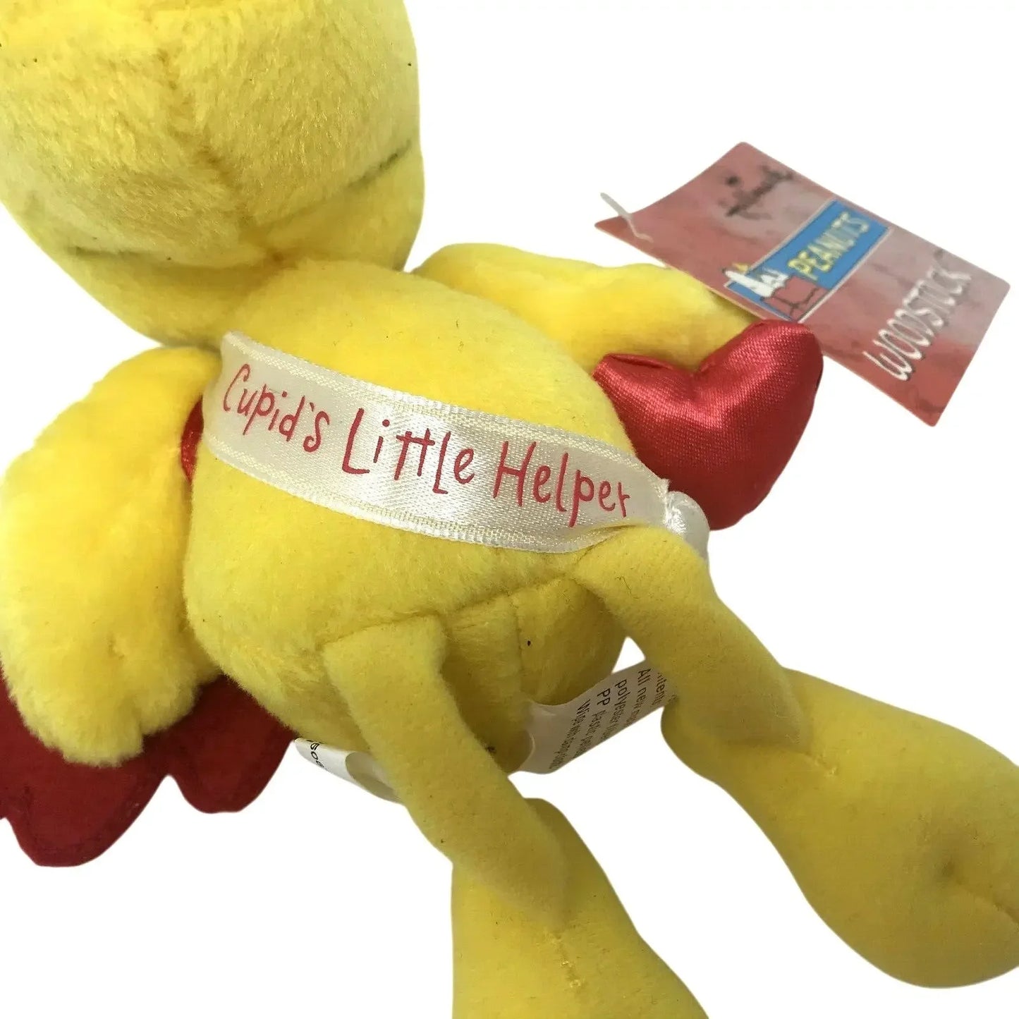 Peanuts  Woodstock with Wings Valentine Plush - "Cupid's Little Helper" Sash -  Valentine's Gift - Hallmark Peanuts