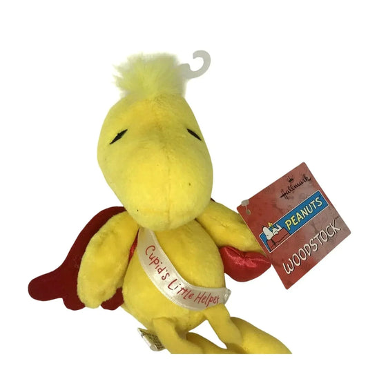 Peanuts  Woodstock with Wings Valentine Plush - "Cupid's Little Helper" Sash -  Valentine's Gift - Hallmark Peanuts