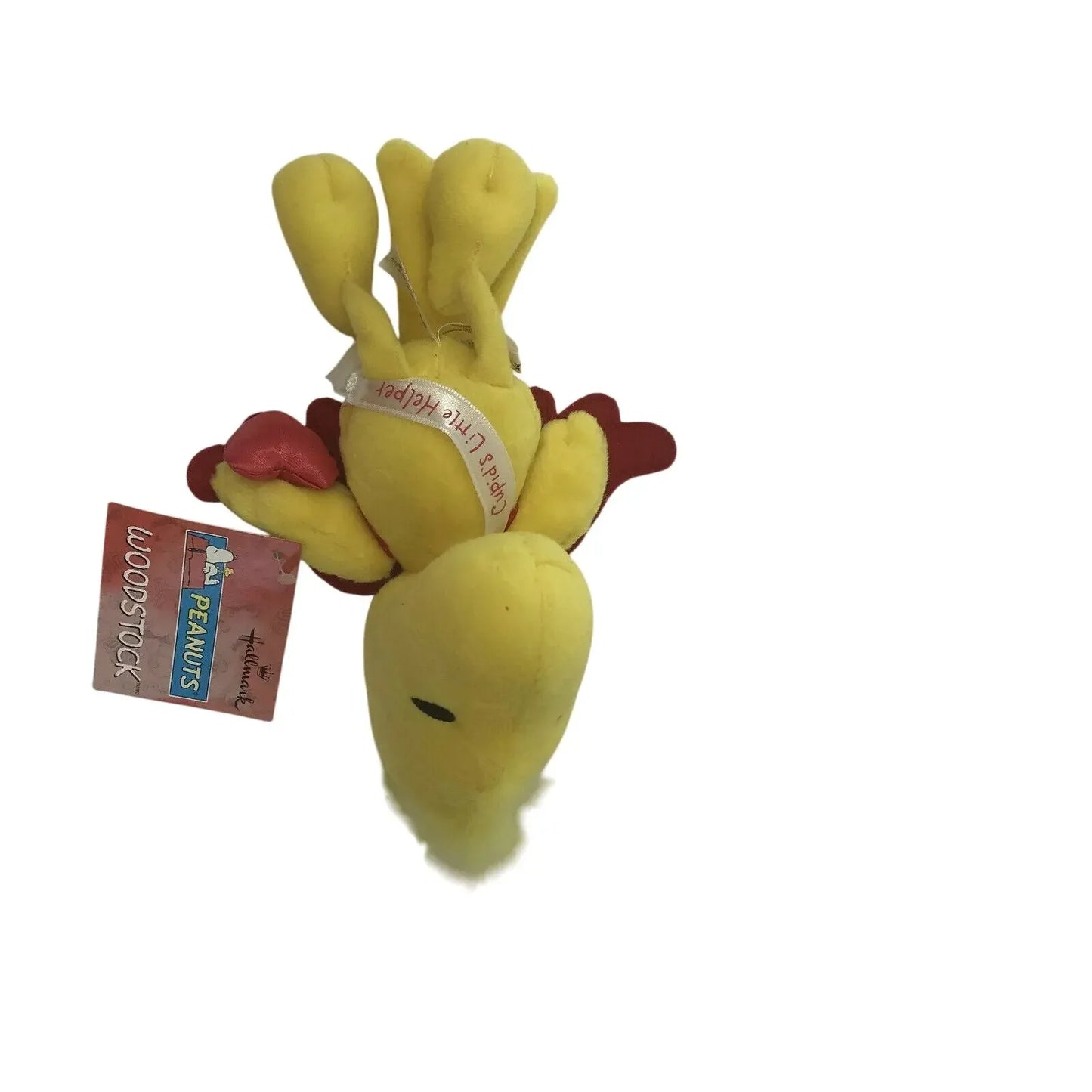 Peanuts  Woodstock with Wings Valentine Plush - "Cupid's Little Helper" Sash -  Valentine's Gift - Hallmark Peanuts