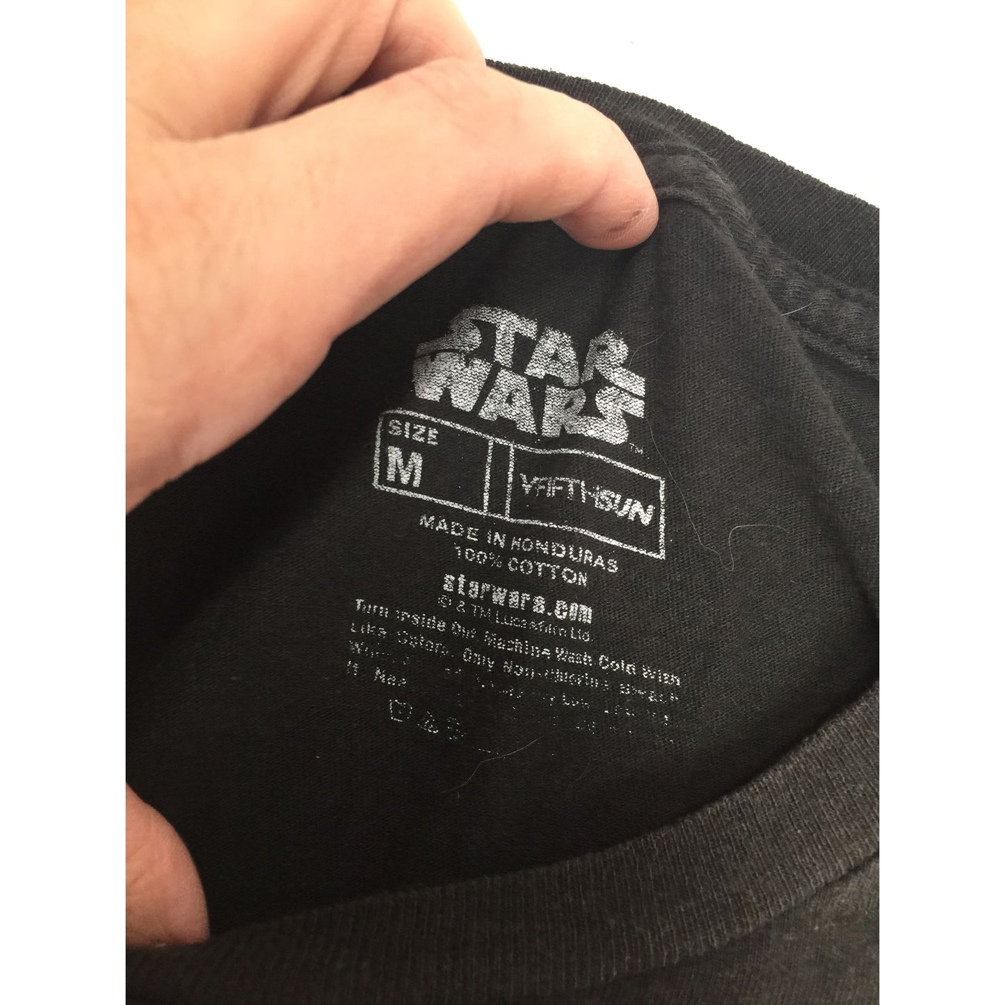 Star Wars Boba Fett Black Tee Shirt Men's Size Medium (M)