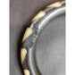 Women's Unique Black And Cream Bangle Bracelet