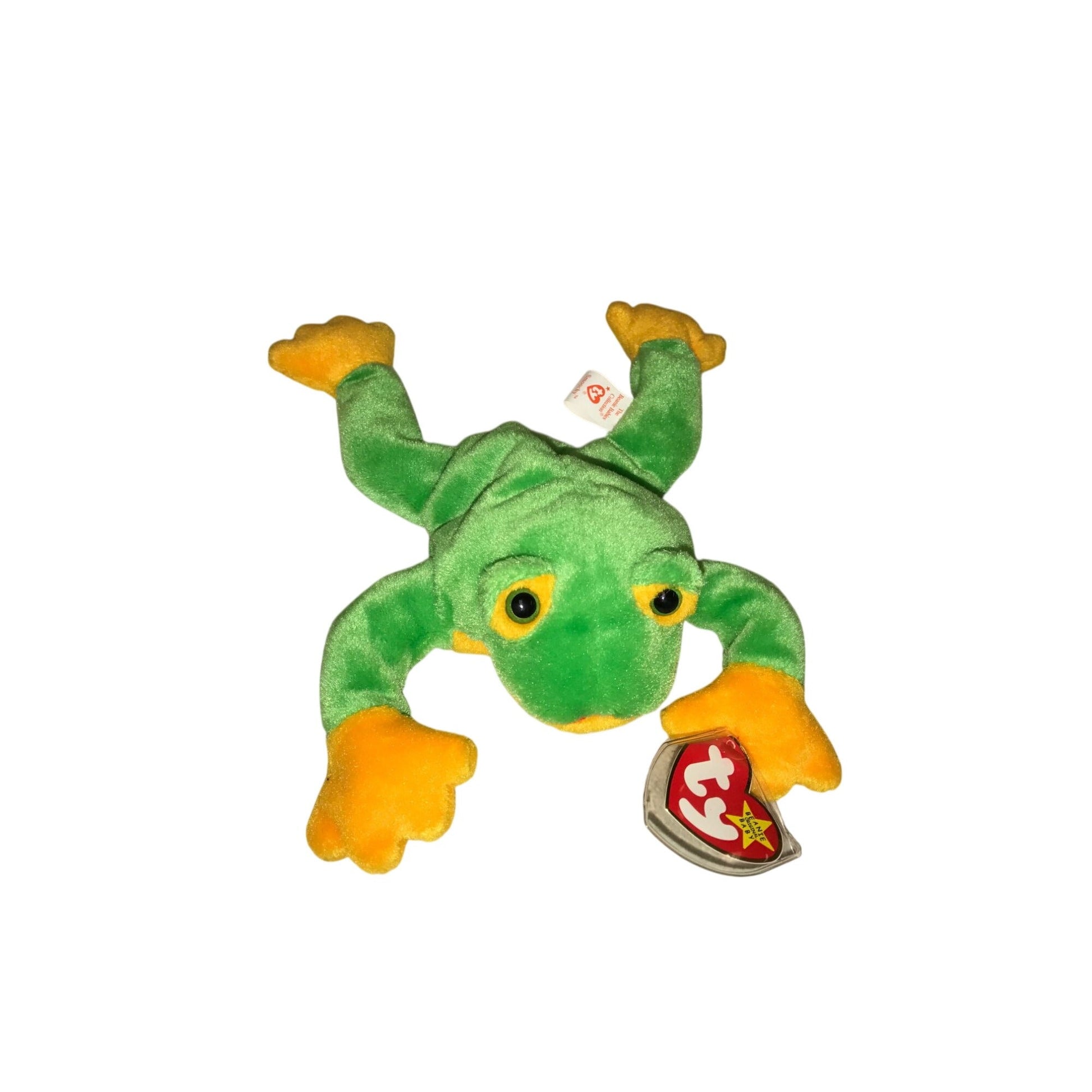 1997 Smoochy the Frog Beanie Baby TY Beanie Baby  A+ Stuff Plush Toys / Stuffed Animals