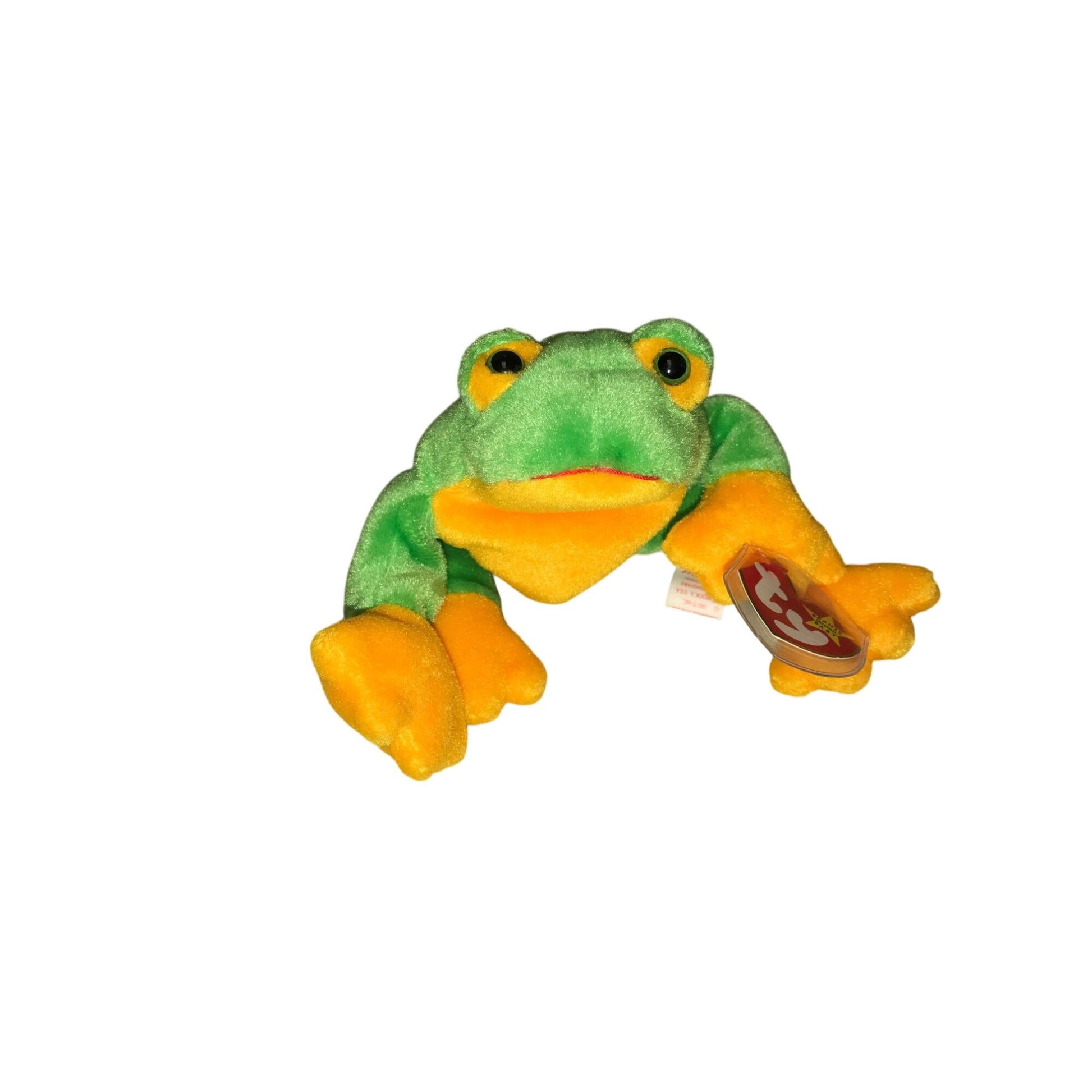 1997 Smoochy the Frog Beanie Baby TY Beanie Baby  A+ Stuff Plush Toys / Stuffed Animals