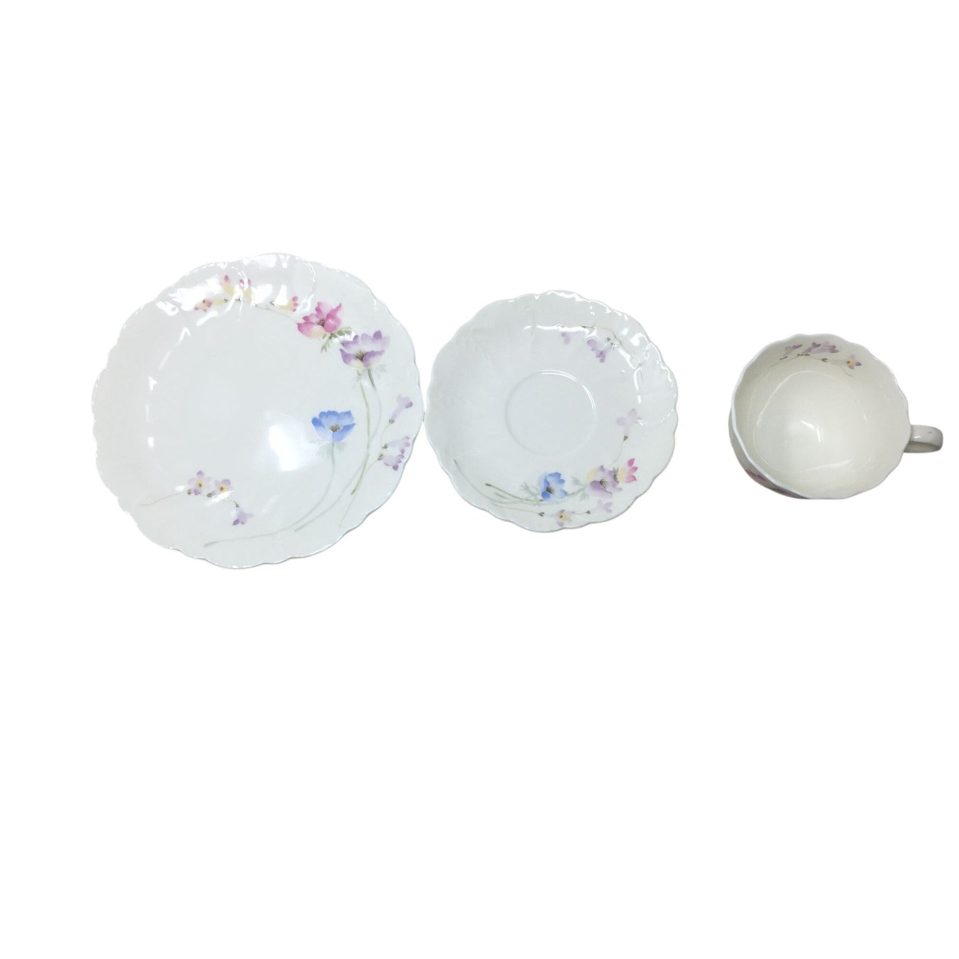 Mikasa Narumi "Something Blue" Ivory Bone China Set A+ Stuff  A+ Stuff