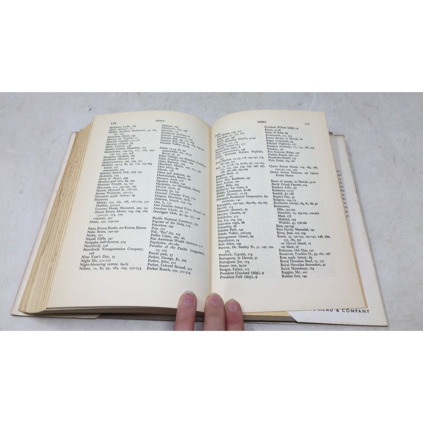 hardcover copy of the vintage travel guide All the Best in Hawaii by Sydney Clark unbranded  A+ Stuff Sheet Music