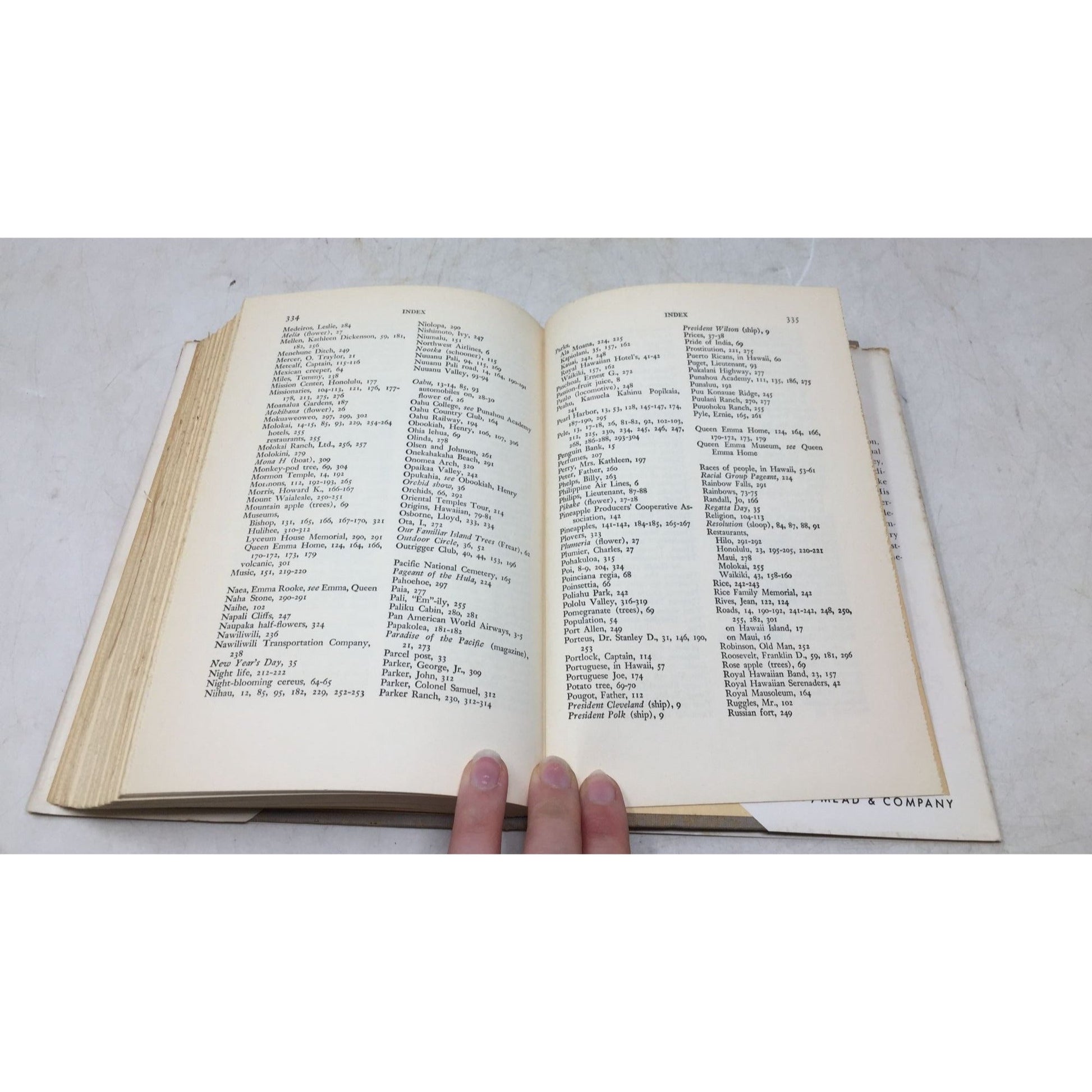 hardcover copy of the vintage travel guide All the Best in Hawaii by Sydney Clark unbranded  A+ Stuff Sheet Music