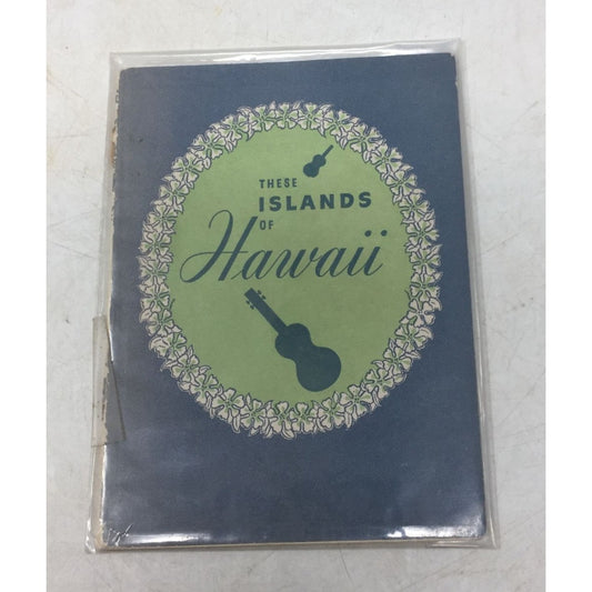 Vintage Small Booklet These Islands of Hawaii