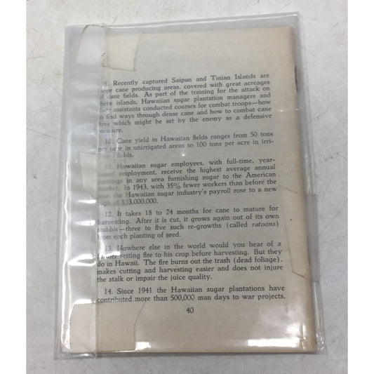 Vintage Small Booklet These Islands of Hawaii