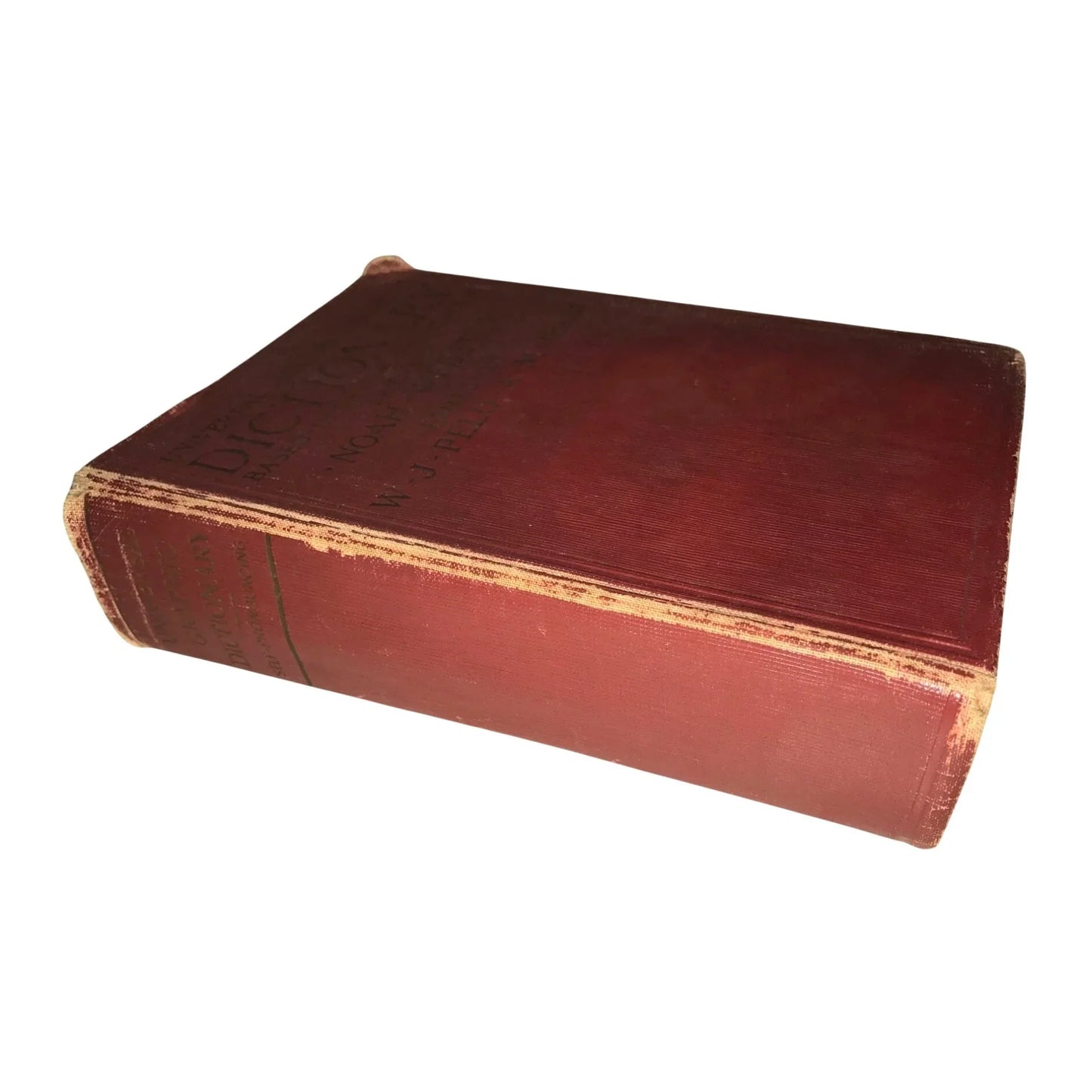 Universal Self Pronouncing Dictionary Vintage Hardcover Book - A+ Stuff
