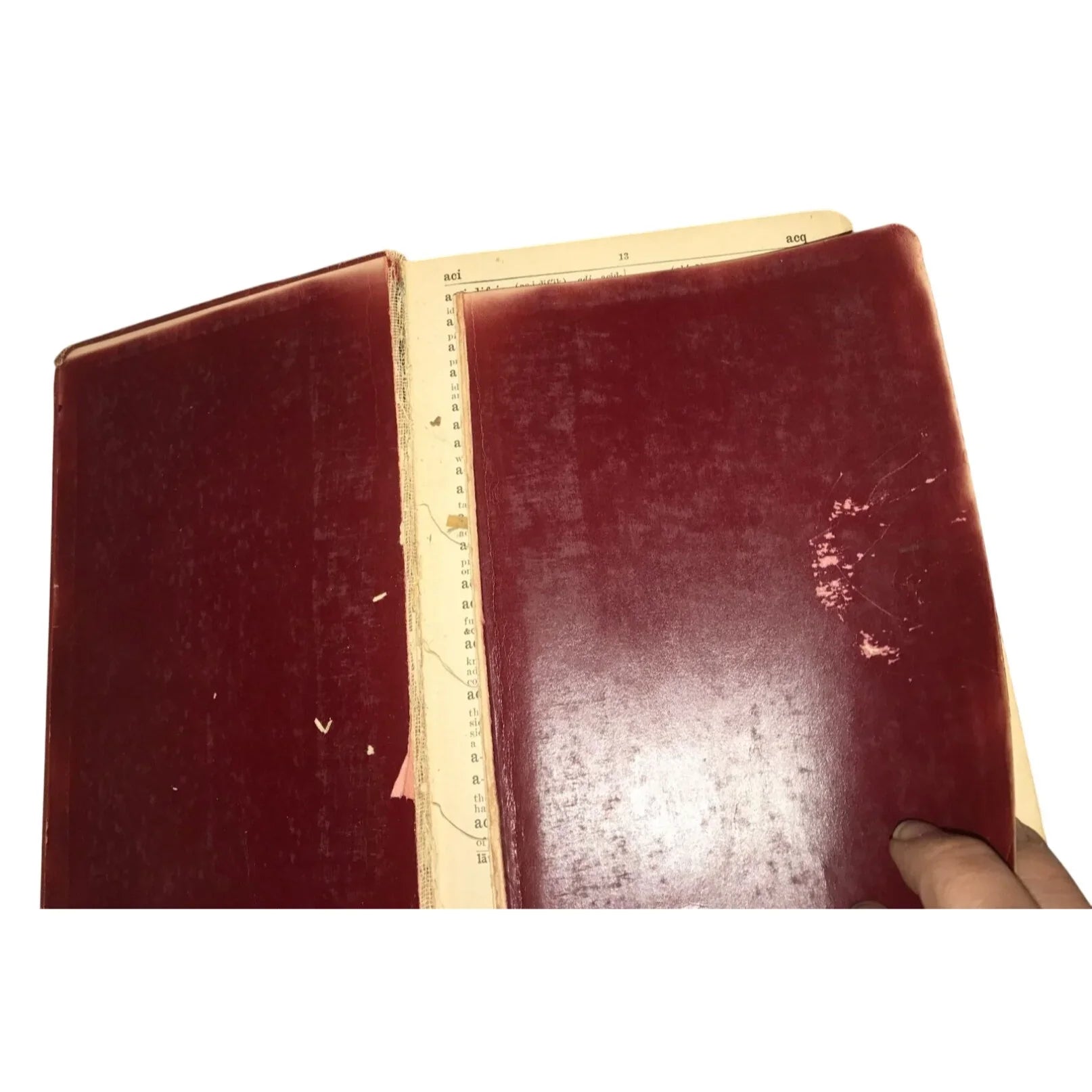 Universal Self Pronouncing Dictionary Vintage Hardcover Book - A+ Stuff