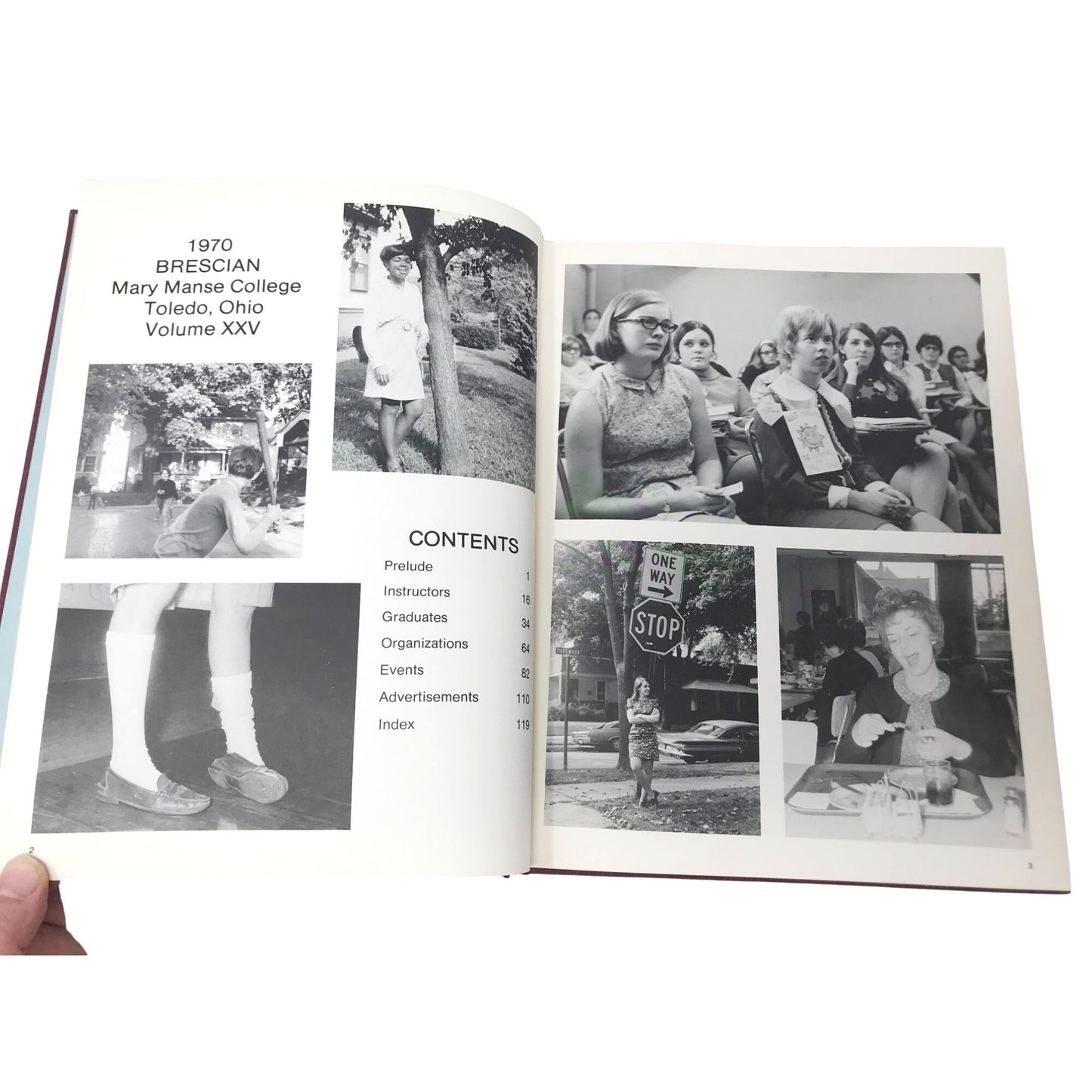 Mary Manse College (Toledo, Ohio) 1970 Yearbook / Annual  - w Graduating Class Photo