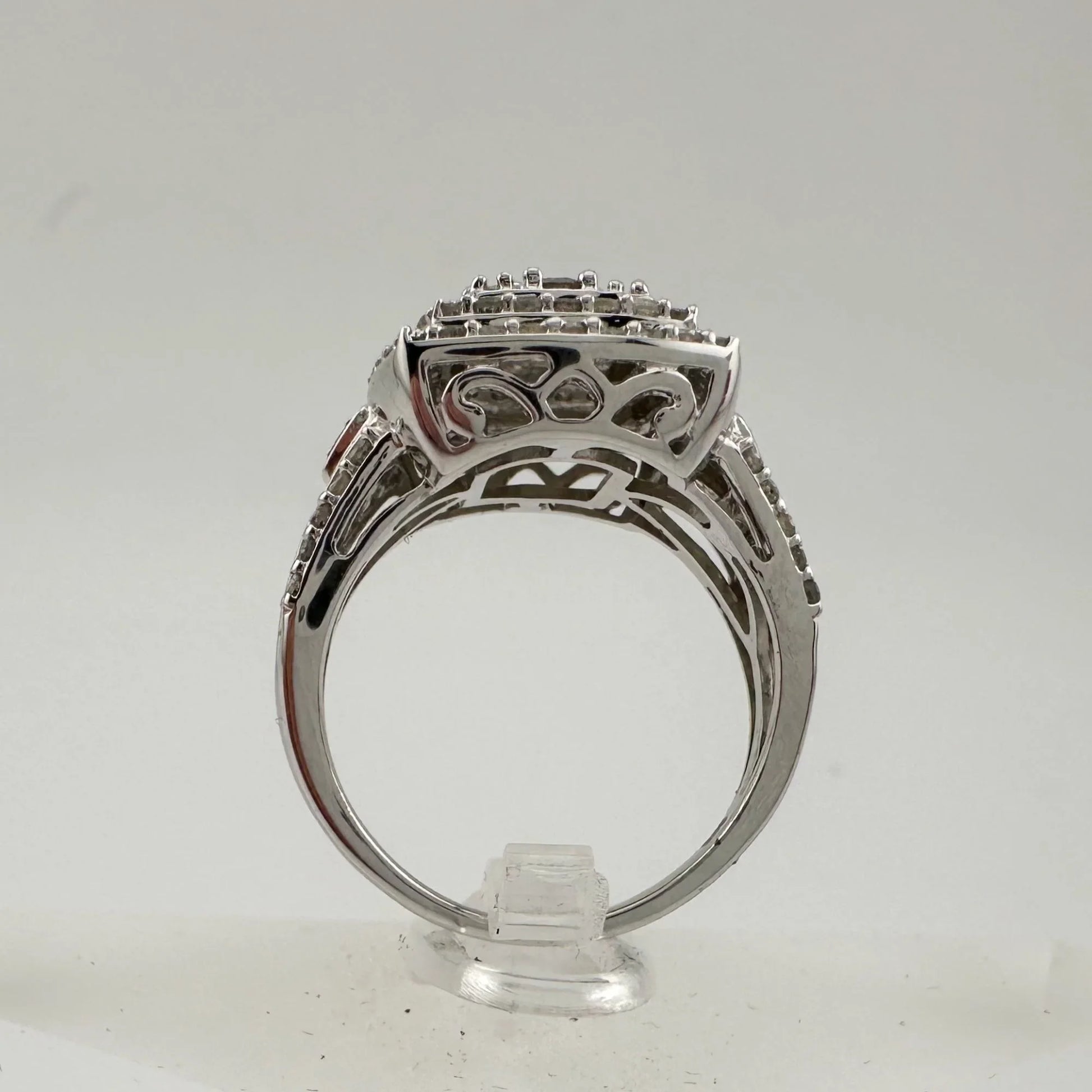 Beautiful 1.00 Carat Natural Cushion Cut Diamond Ring Size 7.25 - A+ Stuff
