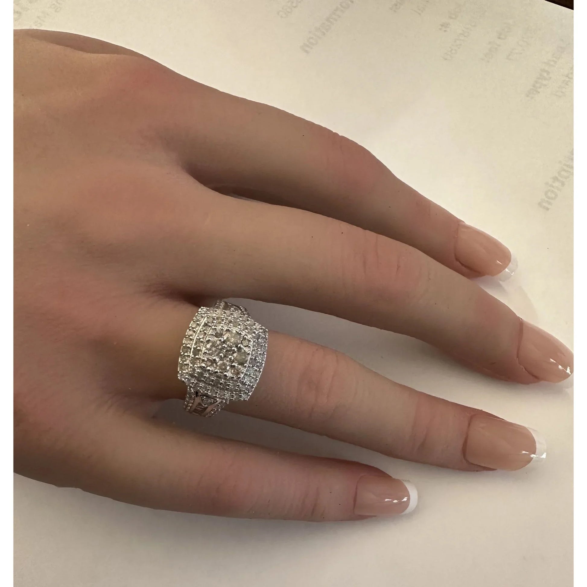 Beautiful 1.00 Carat Natural Cushion Cut Diamond Ring Size 7.25 - A+ Stuff