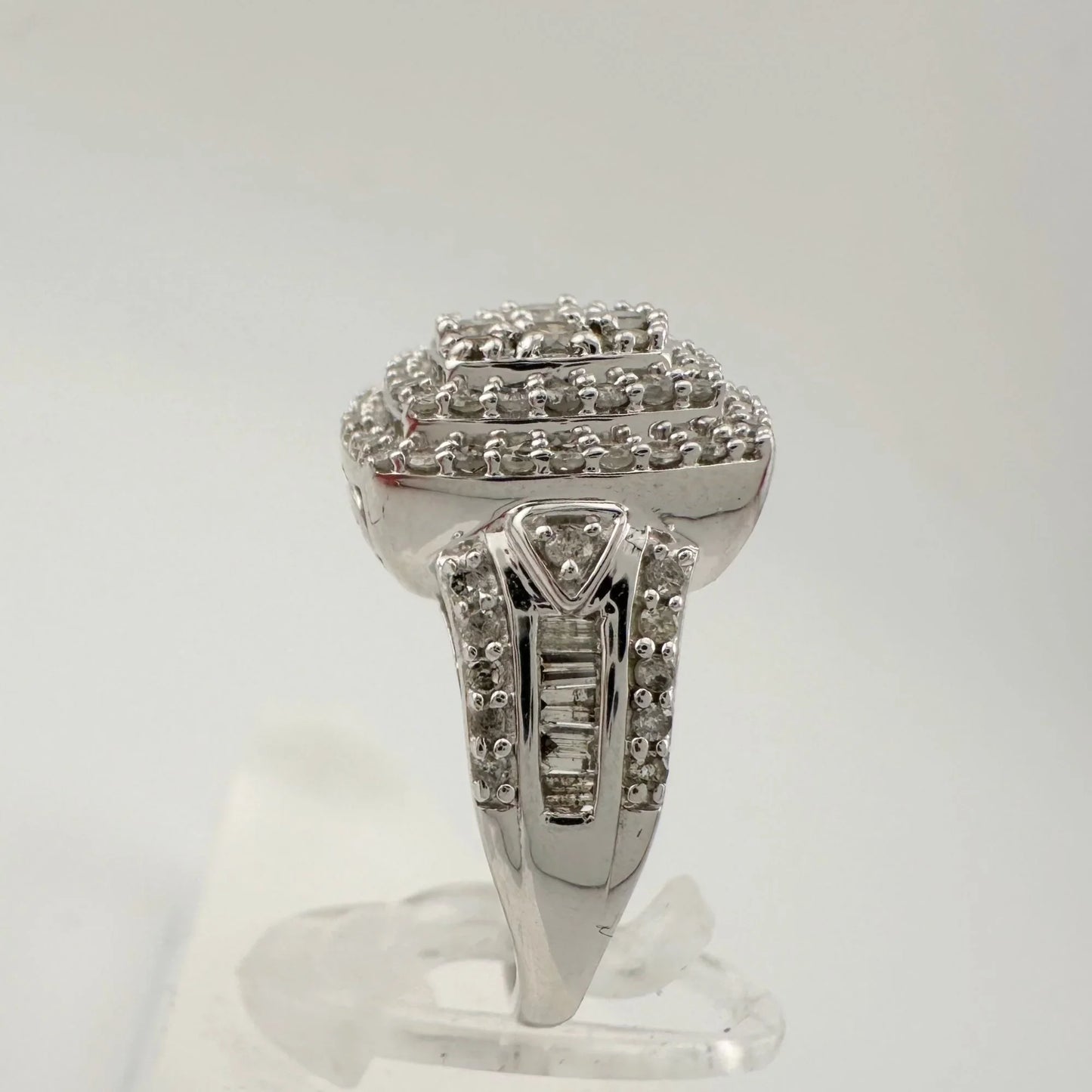 Beautiful 1.00 Carat Natural Cushion Cut Diamond Ring Size 7.25 - A+ Stuff