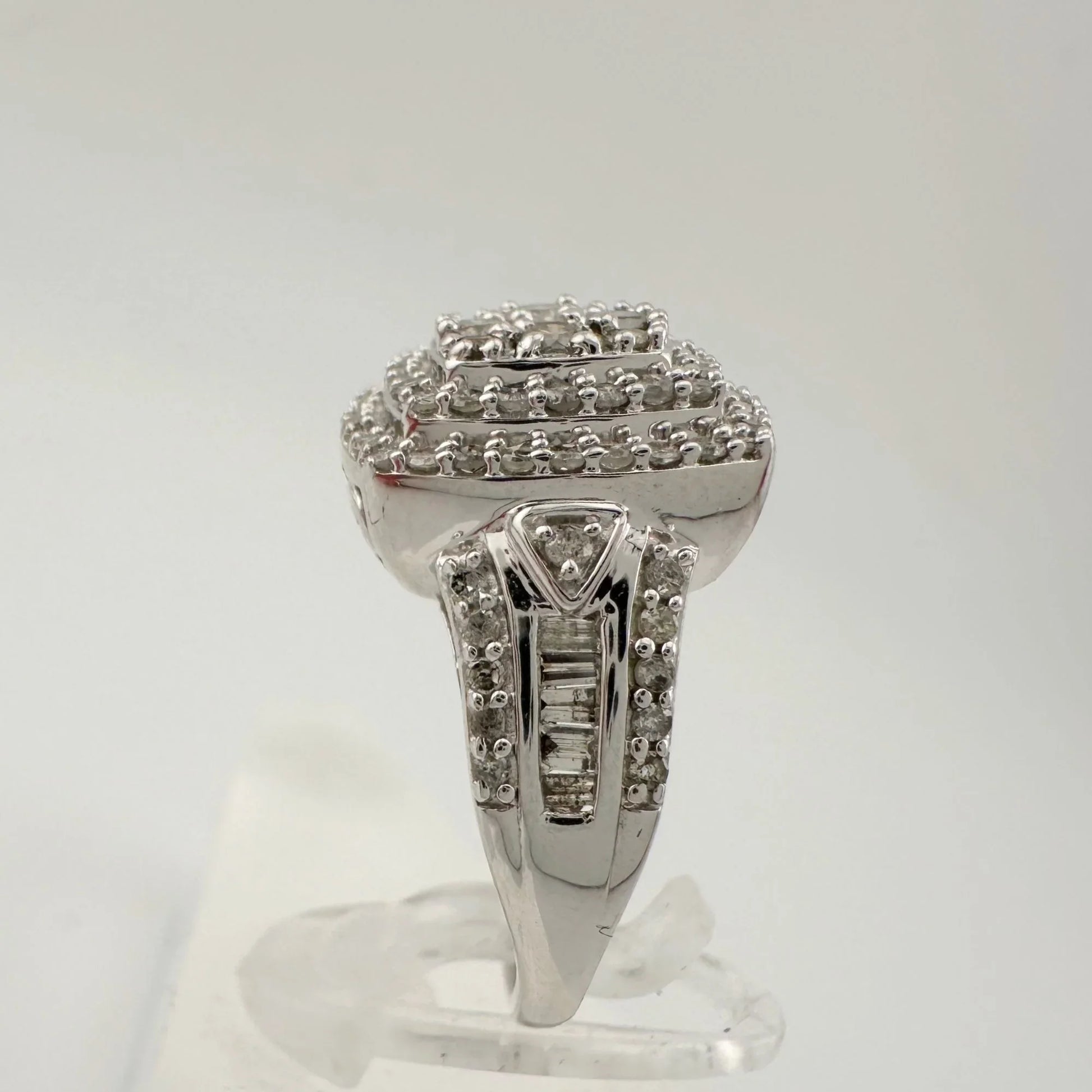 Beautiful 1.00 Carat Natural Cushion Cut Diamond Ring Size 7.25 - A+ Stuff