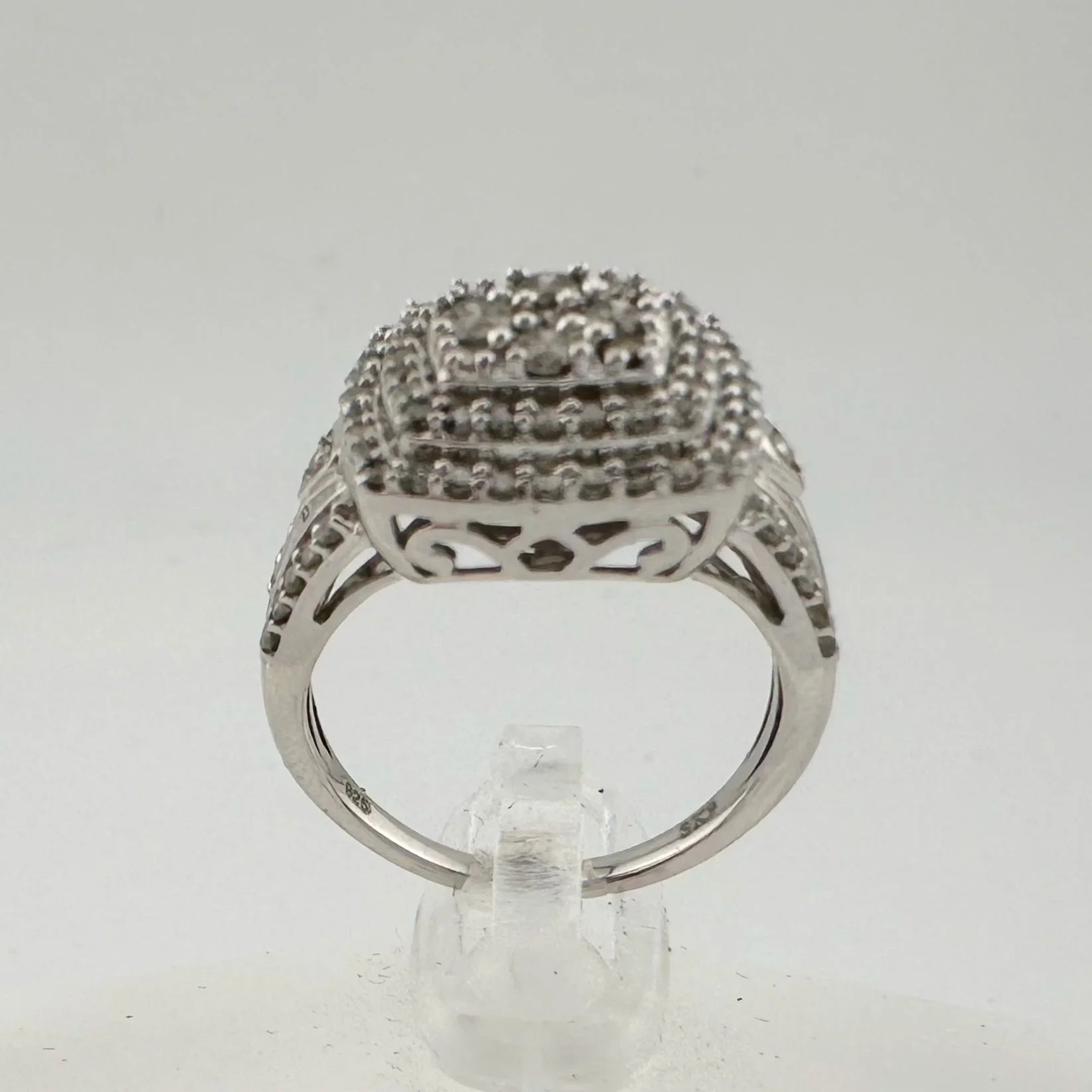 Beautiful 1.00 Carat Natural Cushion Cut Diamond Ring Size 7.25 - A+ Stuff