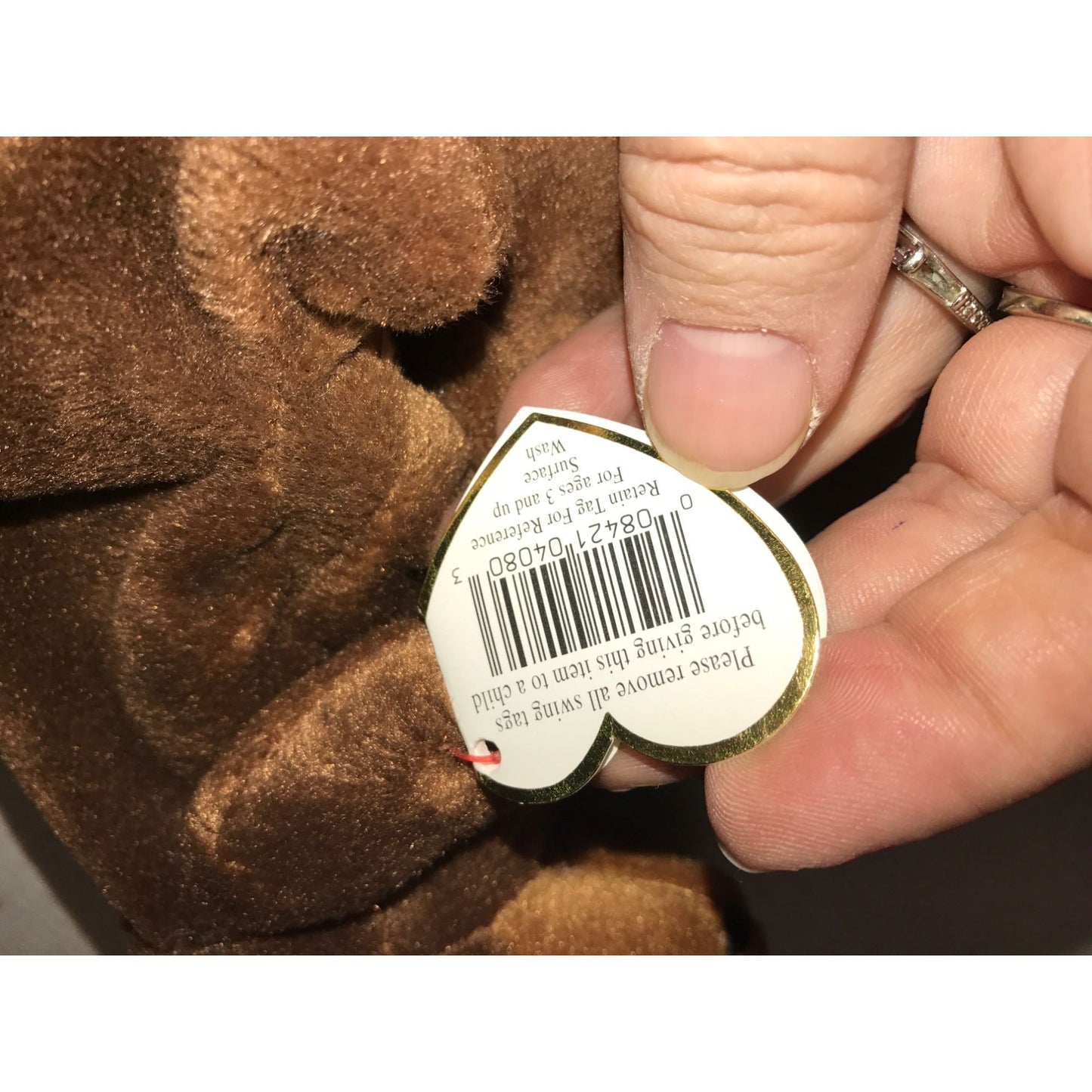 1996 Seaweed the Otter Beanie Baby A+ Stuff  A+ Stuff