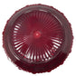 Vintage Avon 1876 Cape Cod Ruby Red Glass Two Tier Server ( Tidbit Tray / Dessert Stand) Avon  A+ Stuff