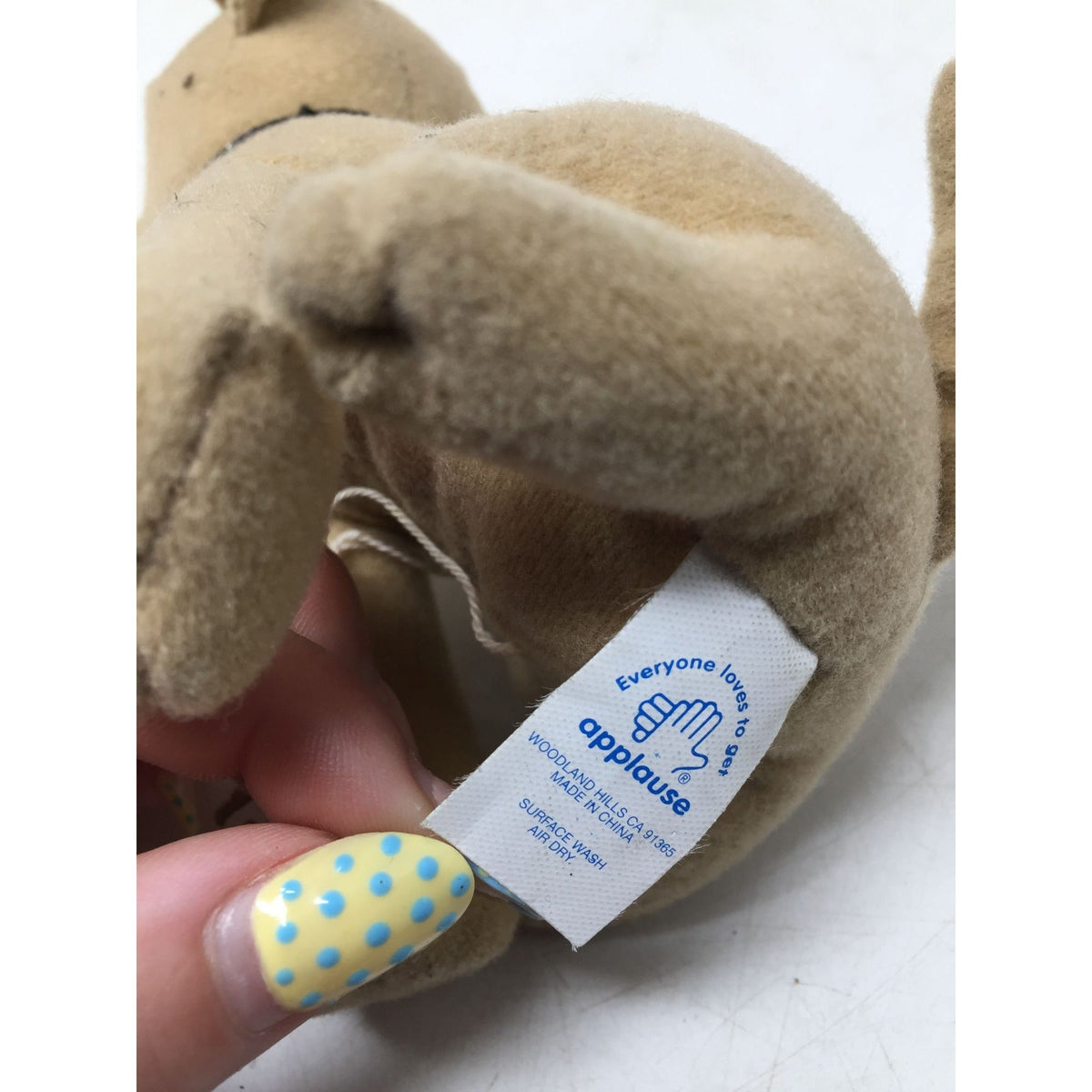 Vintage 1990s Taco Bell Talking Chihuahua Plush Toys Applause  A+ Stuff Plush Toys / Stuffed Animals