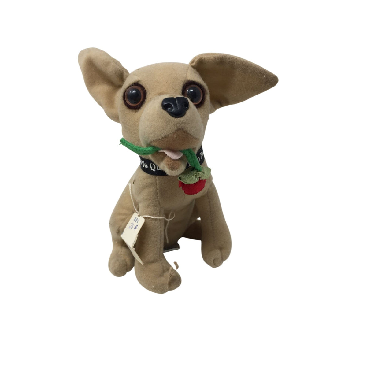 Vintage 1990s Taco Bell Talking Chihuahua Plush Toys Applause  A+ Stuff Plush Toys / Stuffed Animals