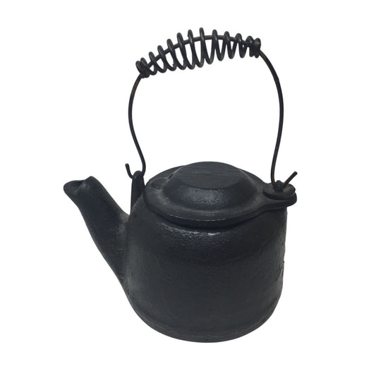 Miniature Griswold Cast Iron Tea Kettle Pot  - Excellent Condition!