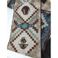 Long Patterned Southwestern Tapestry Table Runner with Tassels