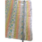 Handmade Crocheted Pastel-Striped Baby Crib Blanket A+ Stuff  A+ Stuff baby blanket
