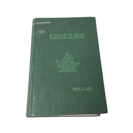 Book In Gardens of Hawaii by Marie C. Neal unbranded  A+ Stuff Sheet Music