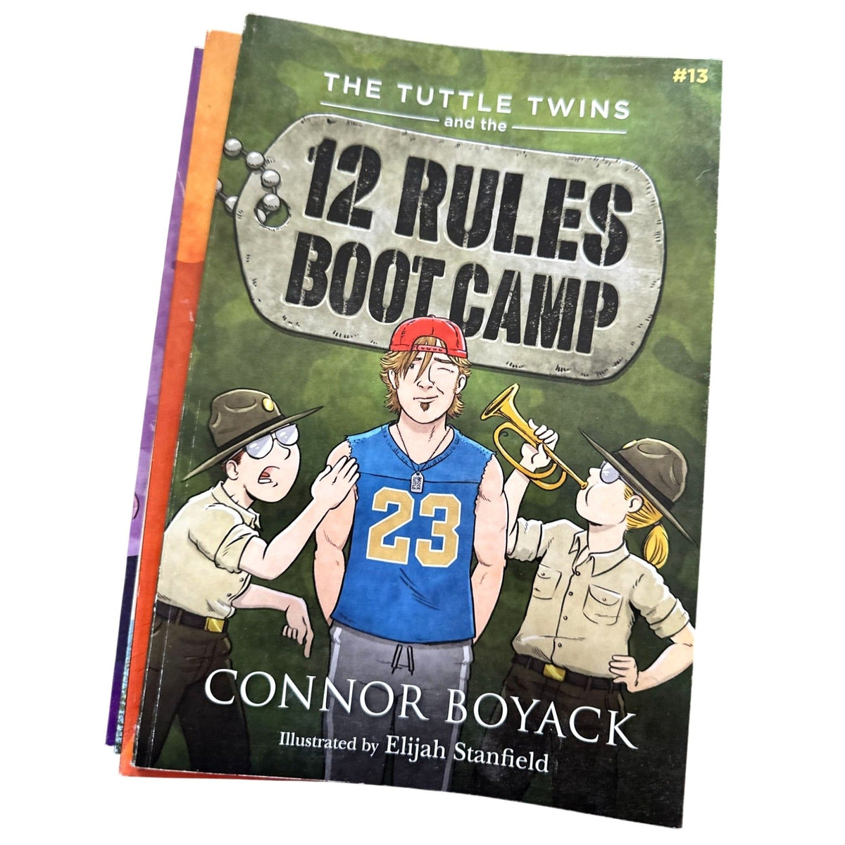 "Tuttle Twins and the 12 Rules Boot Camp" (Book #13) Connor Boyack  A+ Stuff Books