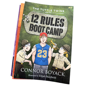 "Tuttle Twins and the 12 Rules Boot Camp" (Book #13)