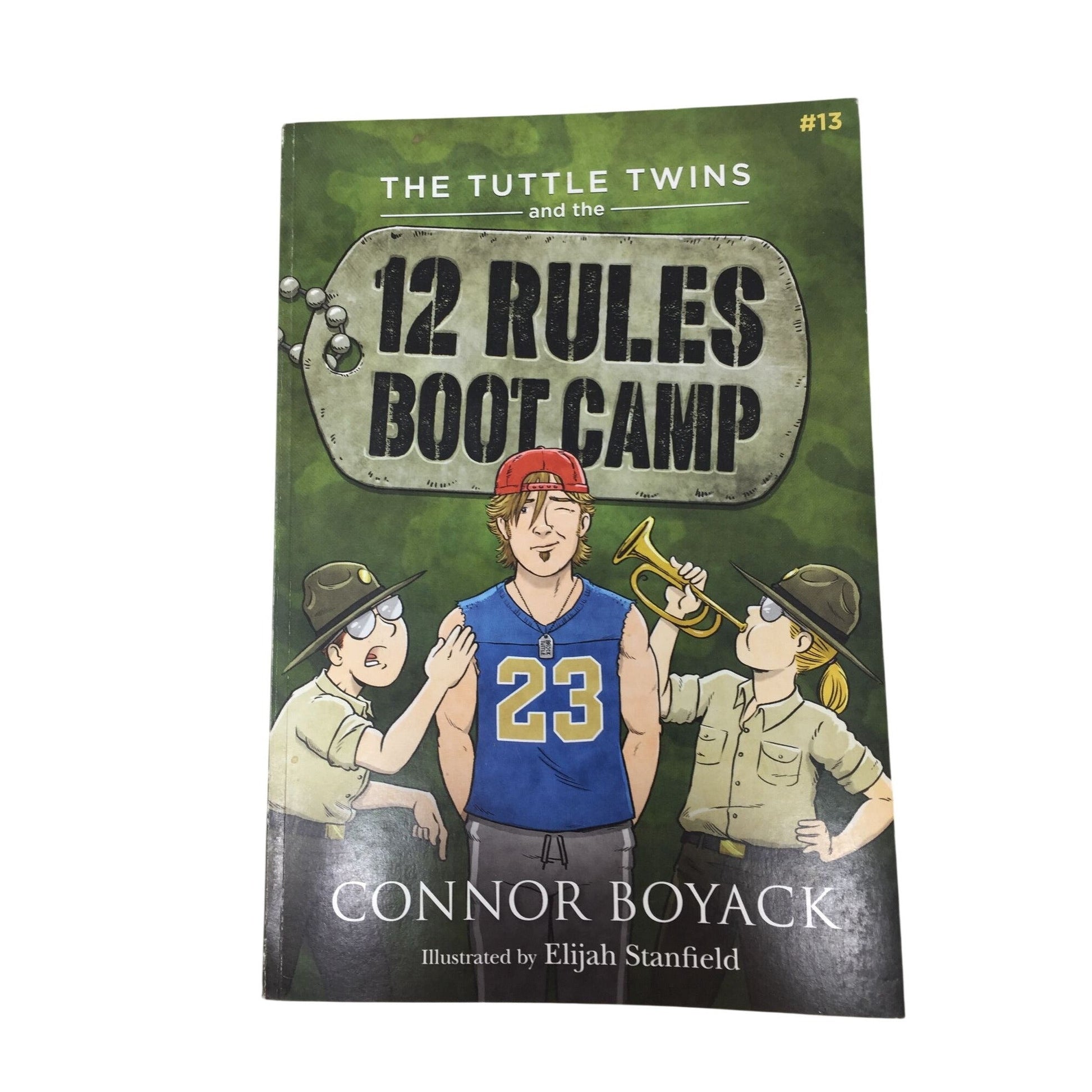 "Tuttle Twins and the 12 Rules Boot Camp" (Book #13) Connor Boyack  A+ Stuff Books