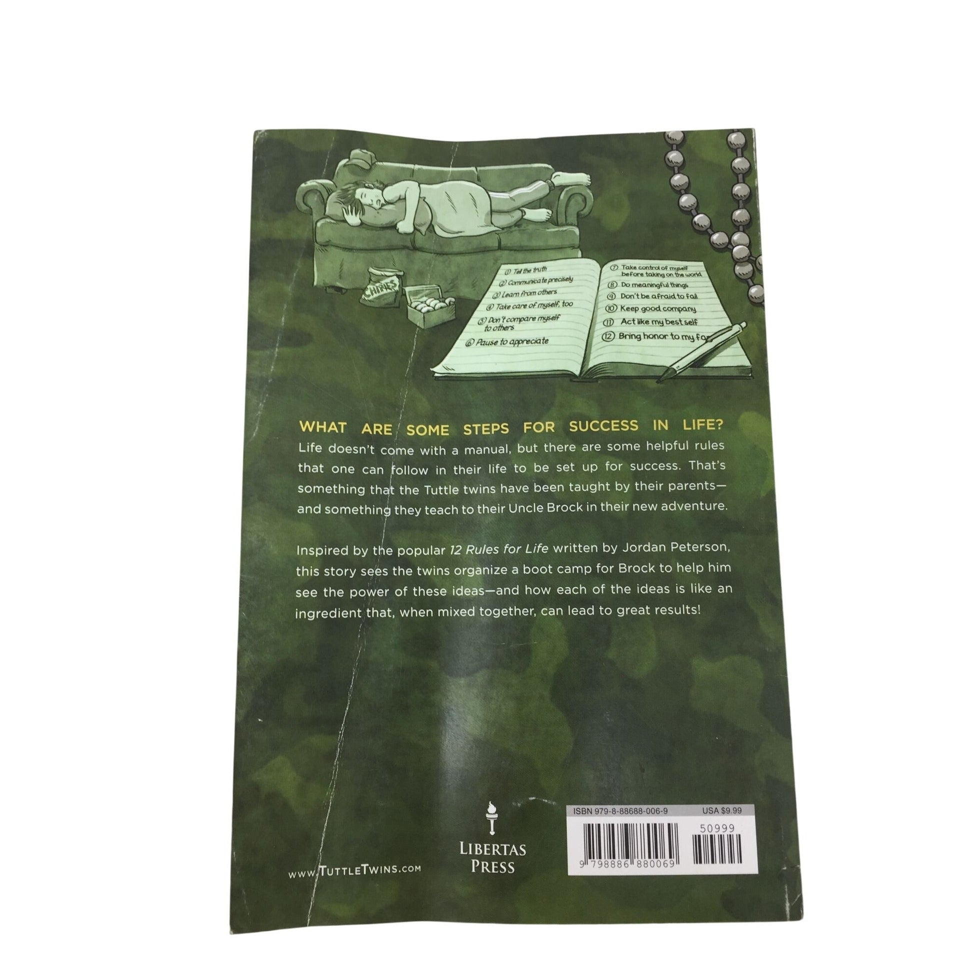 "Tuttle Twins and the 12 Rules Boot Camp" (Book #13) Connor Boyack  A+ Stuff Books