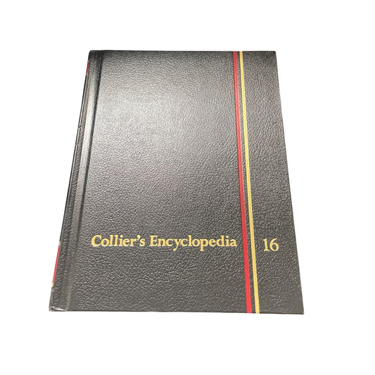 Vintage Collier's Encyclopedia Volume 16 with Bibliography and Index