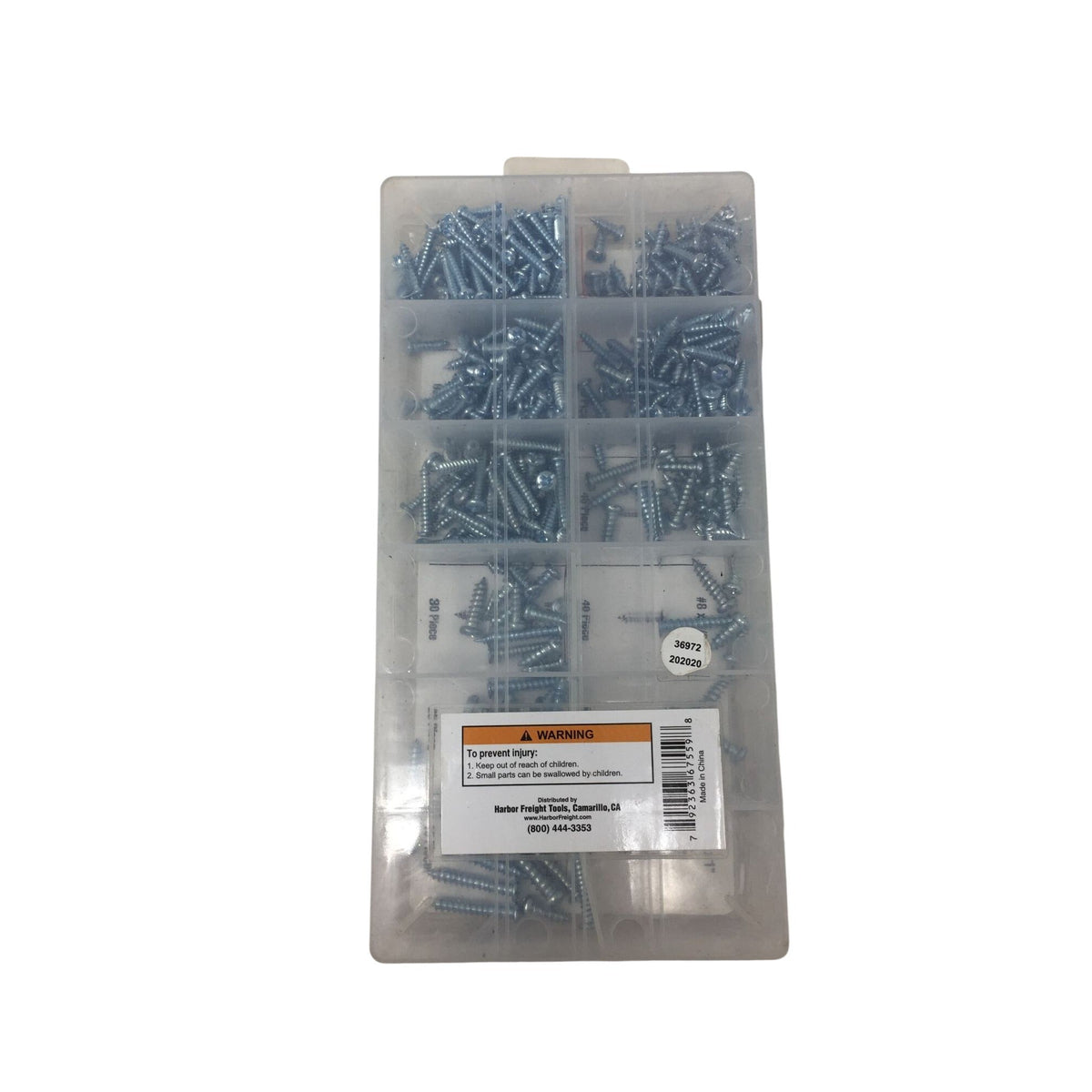 STOREHOUSE Sheet Metal Screw Assortment (550-Piece) Storehouse  A+ Stuff screws and bits