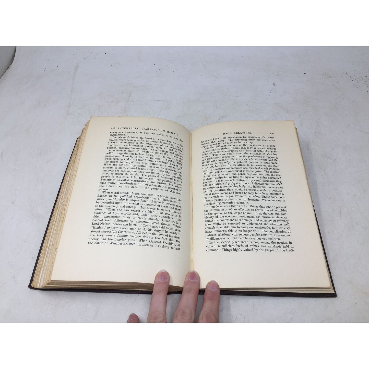 Interracial Marriage in Hawaii: A Study of the Mutually Conditioned Processes of Acculturation and Amalgamation" by Romanzo Adams. unbranded  A+ Stuff Books