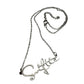 Taylor Swift ''Swiftie'' Silver Toned Pendant Necklace