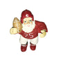 FOOTBALL Player SANTA CLAUS (#25!) Christmas Tree Ornament - Holidays
