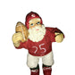 FOOTBALL Player SANTA CLAUS (#25!) Christmas Tree Ornament - Holidays