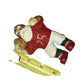 FOOTBALL Player SANTA CLAUS (#25!) Christmas Tree Ornament - Holidays