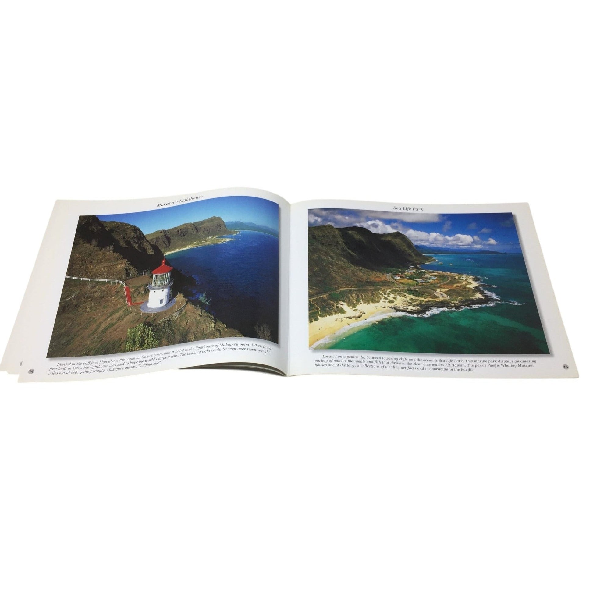 collection of aerial photography by Kenny Williams titled "From the Skies Above Oahu" A+ Stuff  A+ Stuff books