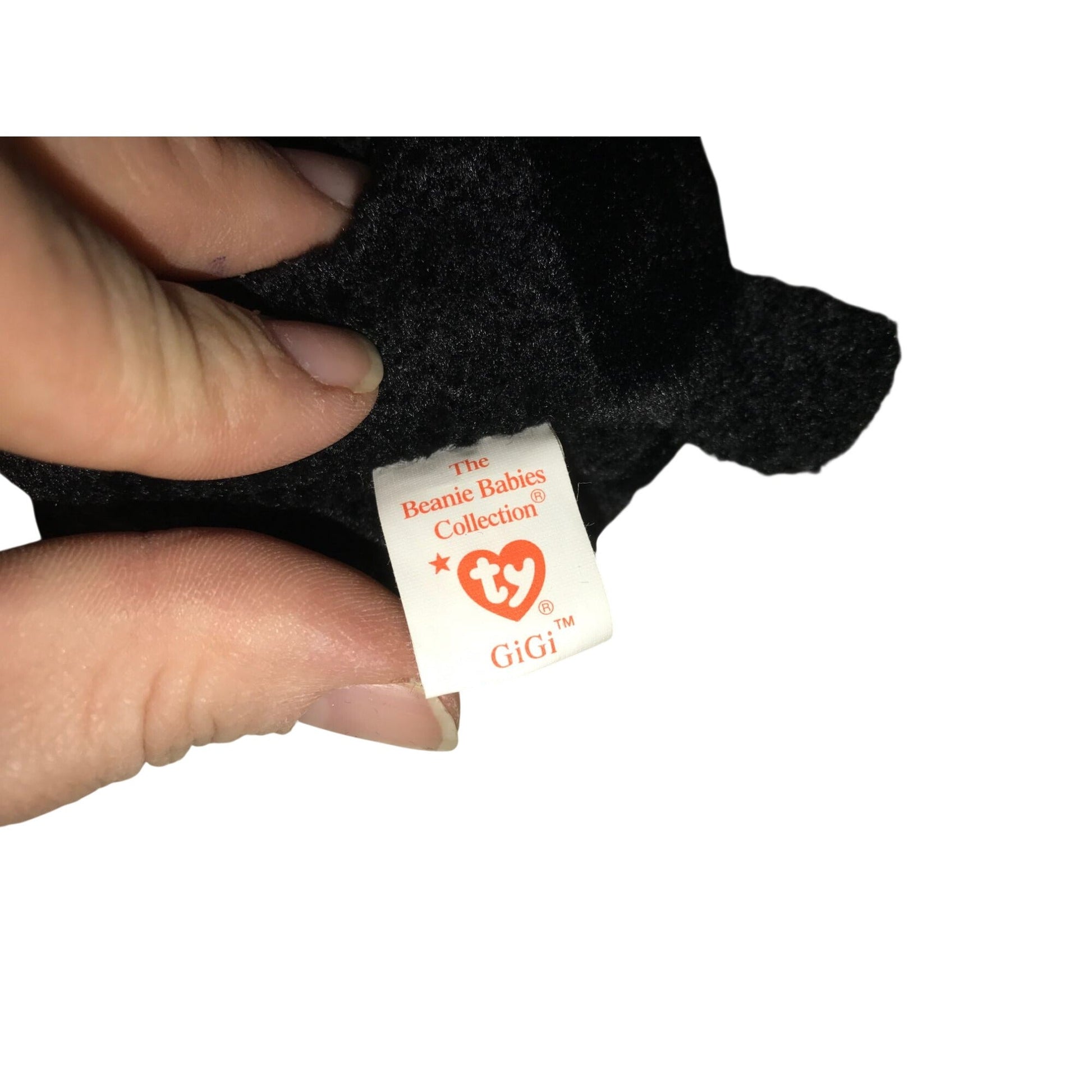 1997 GiGi the Poodle Beanie Baby TY Beanie Baby  A+ Stuff Plush Toys / Stuffed Animals