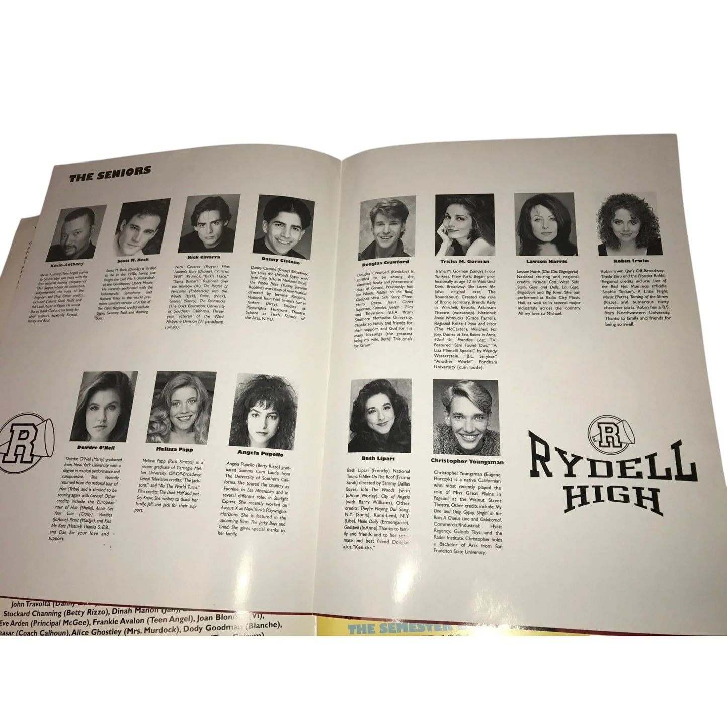 Grease Musical Theater Program - A+ Stuff