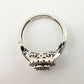 1/4 Ct Lab Grown Diamond Cluster Twisted Shank Ring - SIze 7 - Sterling Silver A+ Stuff  A+ Stuff Diamond Ring
